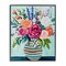 Stupell Industries Big Bloom Abstract Bouquet Framed Giclee, design by Petal Prints Design